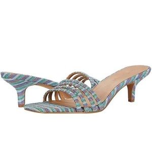Rebecca Minkoff Decklynn Sandal NWOB Candystripe